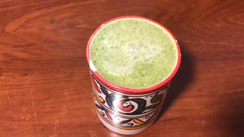 Matcha Latte With Almond Milk & Honey