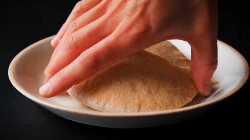 Pita Bread in Plate